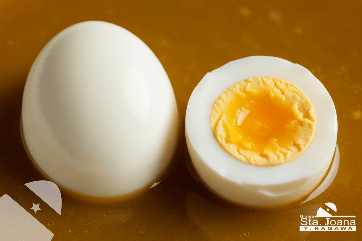 Ovo Cozido em Caldo de Tucupi